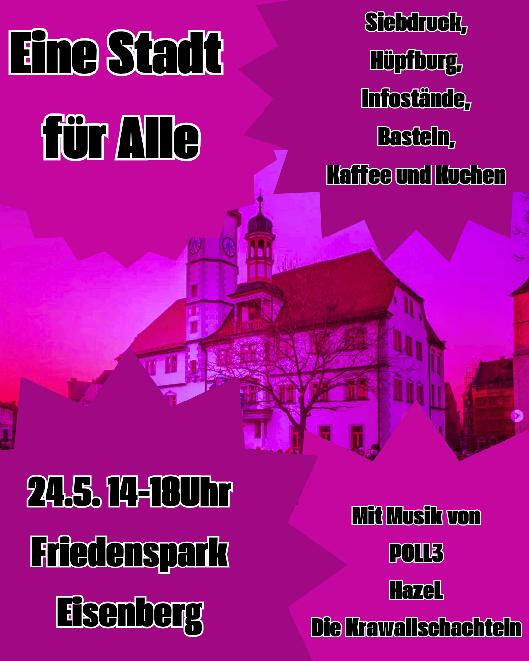 Aufruf: Gegenprotest zum Eisenberger M-Fest