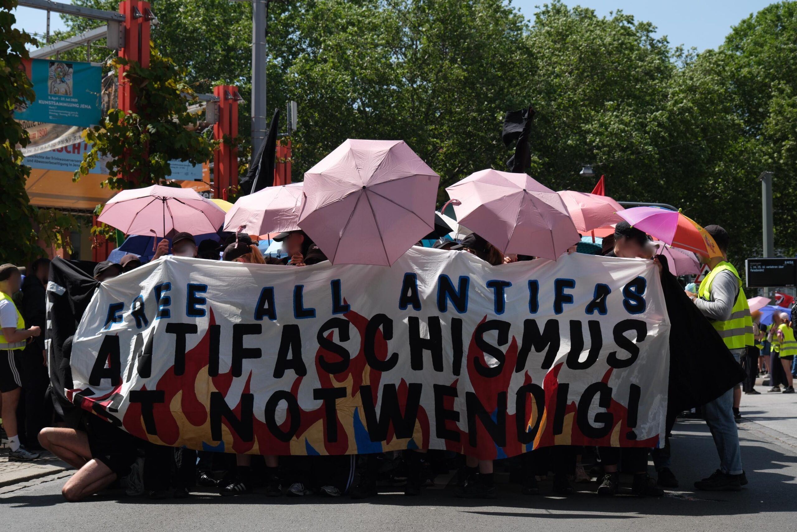 Rückblick: “Antifa ist notwendig”-Demo am 14.06.25 in Jena