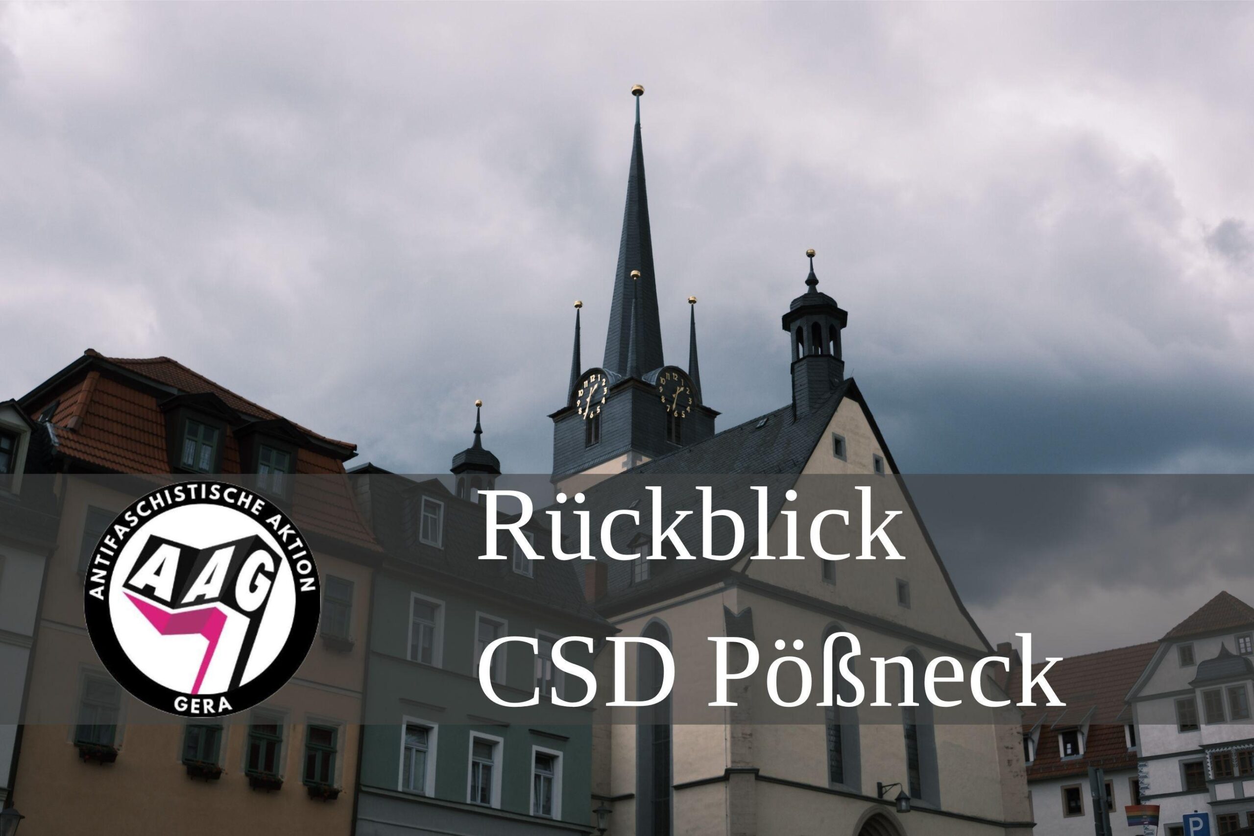 Rückblick auf den CSD Pößneck