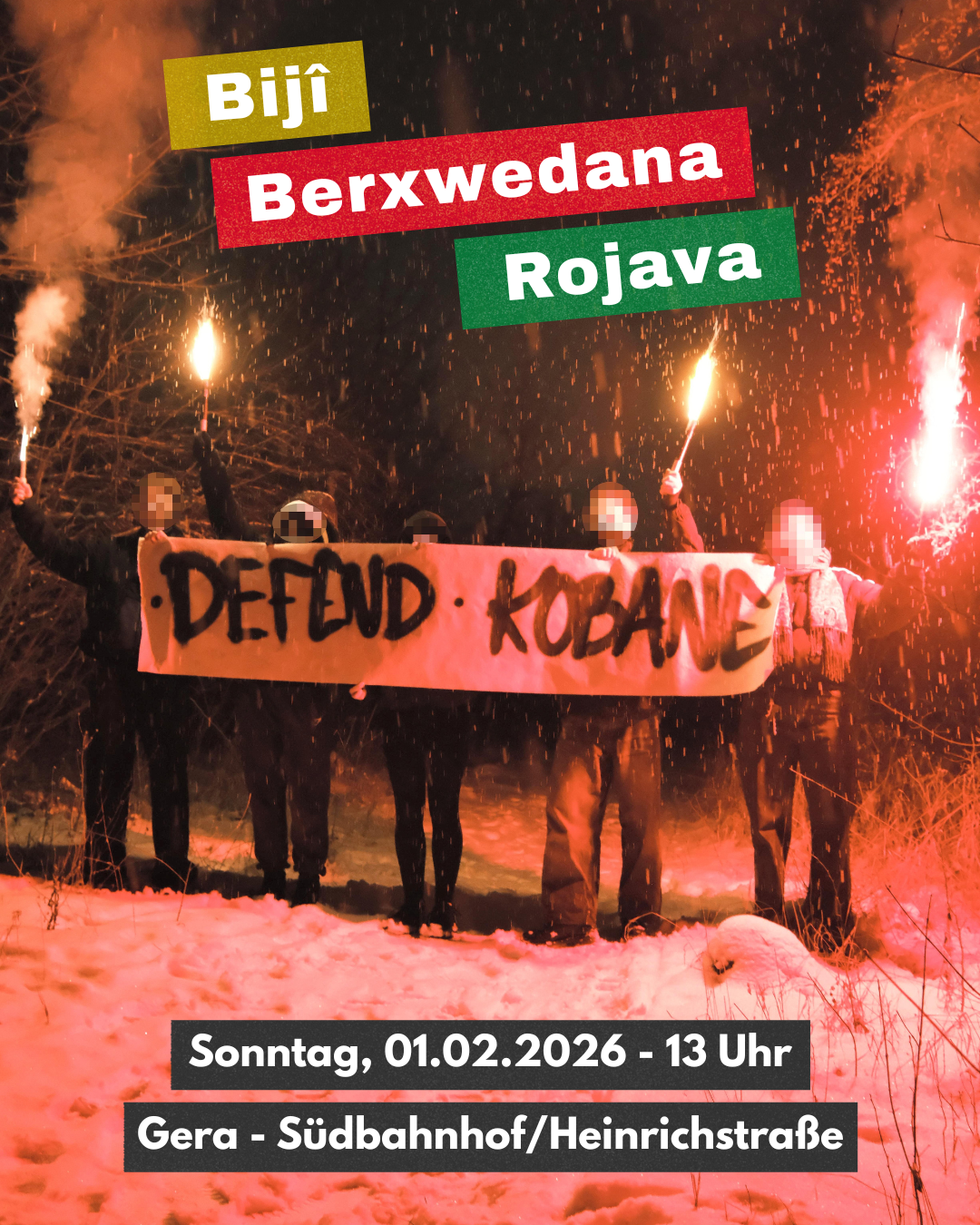 Demo am 01.02.: Startpunkt geändert